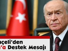 Bahçeli’den İran’a Destek Mesajı
