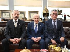 Devlet Bahçeli’den Tarihi Adım: Şahin ve Saral Aileleri MHP Genel Merkezi’nde Barıştı